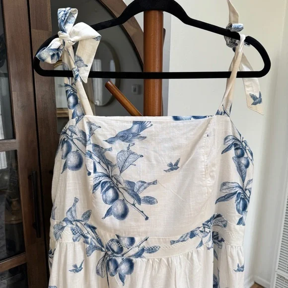 EUC Agua Bendita x Anthropologie Toile print maxi dress - Picture 7 of 14